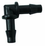 Kunststof knie 4mm tbv luchtslang 2 stuks (6mm aansluiting), Ophalen of Verzenden, Nieuw, Overige typen