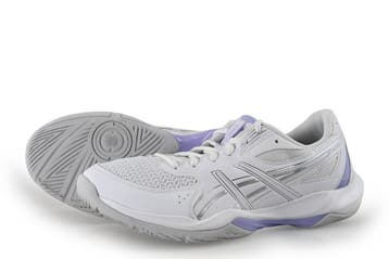 Asics Sportschoenen in maat 41½ Wit, Verzenden, Zo goed als nieuw, Asics, Wit