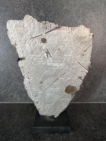 Saint-Aubin - ijzeren meteoriet IIIAB gevonden in Frankrijk, Verzamelen, Mineralen en Fossielen