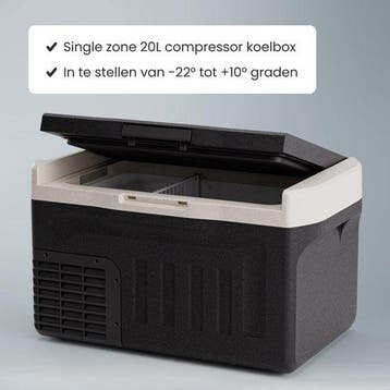 2dekans | Auronic Elektrische Koelbox - Compressor - 21L -, Ophalen of Verzenden, Zo goed als nieuw