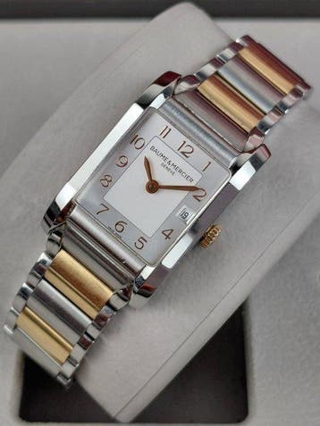 Baume & Mercier - Hampton - Two-Tone - Lady - Date -, Nieuw