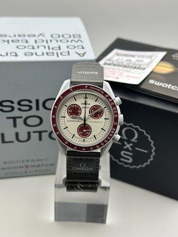 Omega x Swatch - MoonSwatch - Mission to Pluto - Zonder, Nieuw