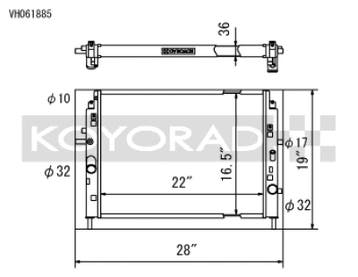 Koyo 06-13 Mazda MX-5 Miata (MT) Radiator, Ophalen of Verzenden, Nieuw