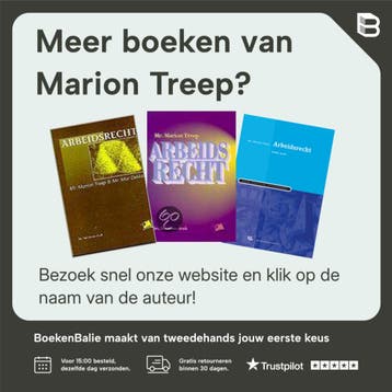 Arbeidsrecht / Boom Juridische studieboeken - Marion Treep, Verzenden, Zo goed als nieuw, Marion Treep