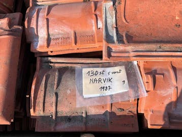 Lot dakpannen Narvik 130stuks incl bak (Diverse), Verzenden, Nieuw