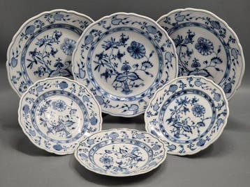 6-teiliges Porzellan Teller Set – Teichert Meissen