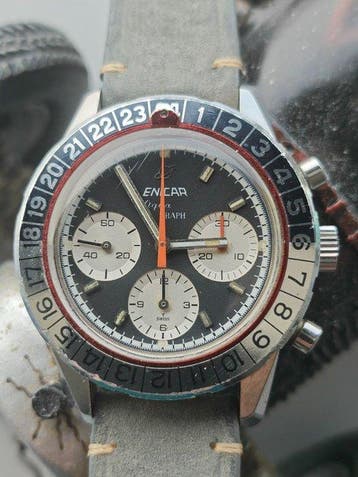 Enicar - Aqua Graph - 072-02-02-4 - Heren - 1960-1969, Nieuw