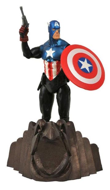 Diamond Select Marvel Captain America (Thema), Verzenden, Zo goed als nieuw