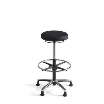 (MDK-107459) 338 Tabouret Hoog Stof Alu, Ophalen of Verzenden, Ergonomisch, Nieuw