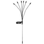 Benson Solar tuinlamp - 6 LED bollen - 70 cm - roestvrij..., Tuin en Terras, Ophalen of Verzenden, Nieuw