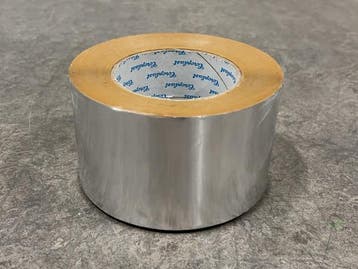 Veiling - 6x Coroplast aluminium tape - papier (75mm × 50m), Nieuw