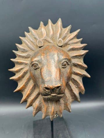 Grote luipaardmasker - Yoruba - Nigeria (Zonder