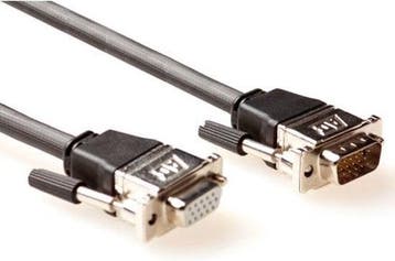 ACT VGA verloopkabel m/f 3m Zwart Nieuw, Ophalen of Verzenden, Refurbished