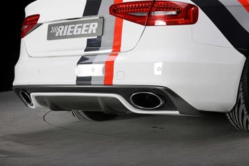 Rieger diffuser | A4 (B8/B81): 01.12- (vanaf Facelift) - Lim, Verzenden, Nieuw, Audi