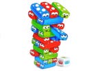 Jenga Kinderspel | 3-in-1 Kleuren | Nieuw | Scherpe Prijs, Hobby en Vrije tijd, Viking Choice, Vijf spelers of meer, Nieuw, Ophalen of Verzenden