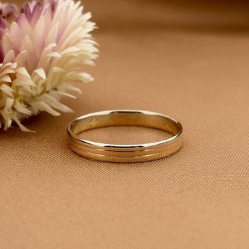 Tricolor gouden ring, 18 tot 19, Gebruikt, Ophalen of Verzenden, Dame of Heer