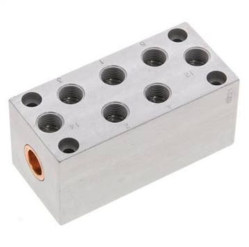 5/2 G1/8 Bi-Stabiel Luchtgestuurd Ventiel 0-10bar/0-140psi, Verzenden, Nieuw