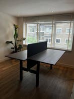 Nieuwe Duo Werkplek - Zit Sta Bureau - Roomforthenew, Huis en Inrichting, Verzenden, In hoogte verstelbaar, Zo goed als nieuw