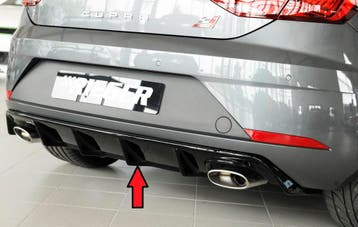 Rieger diffuser | Leon geschikt voor Cupra (5F) 2017-2020 (v, Verzenden, Nieuw, Seat