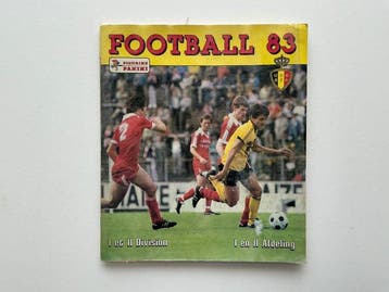 1982/83 Panini Franky Vercauteren, Jan Ceulemans, Eric, Nieuw