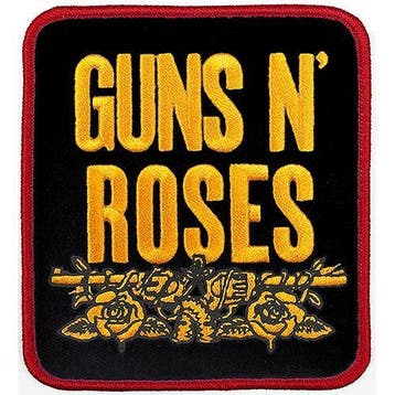 Guns N Roses - Stacked Black - patch officiële merchandise, Ophalen of Verzenden, Nieuw, Kleding