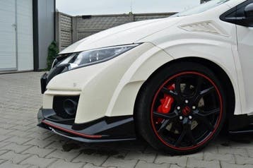 Maxton Front Splitter V.2 HONDA CIVIC IX TYPE R, Verzenden