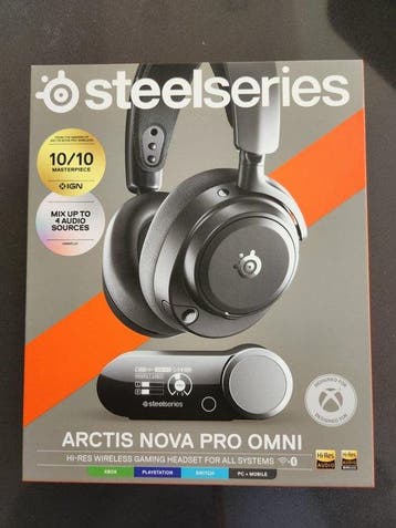 SteelSeries - Arctis Nova Pro Omni Hoofdtelefoon, Nieuw