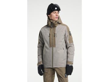 Tenson Ski jas heren Arlin taupe m l xl, Nieuw