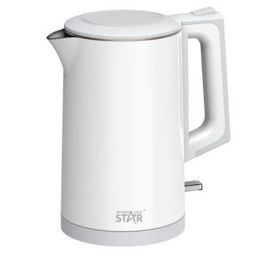 Winning Star  Waterkoker 1.8 Liter 1500w  Wit, Witgoed en Apparatuur, Waterkokers, Ophalen of Verzenden, Nieuw
