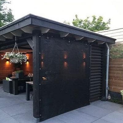 Veranda/winddoek basic tot 400cm breed x 220cm hoog, Tuin en Terras, Overkappingen