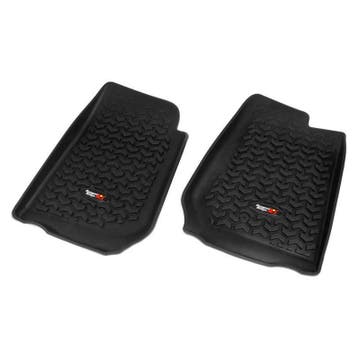 Rugged Ridge Floor Liner Front Black 2007-2018 Jeep Wrangler, Ophalen of Verzenden, Nieuw
