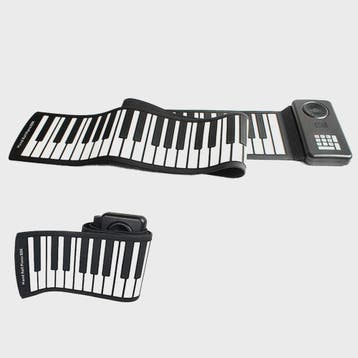 Draagbare Oprolbare Piano 88 Toetsen - Flexibel Silicone Key, Verzenden, Nieuw