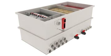 Red label basic combi trommel 100.000 koivijver PLUG&PLAY, Ophalen of Verzenden, Nieuw, Vijverfilter
