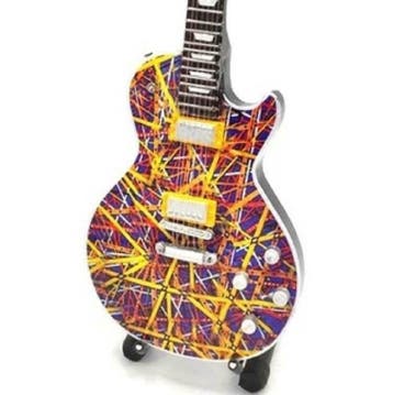 Miniatuur replica Gibson Les Paul gitaar - Greta van Fleet, Ophalen of Verzenden, Nieuw, Pop, Beeldje of Miniatuur