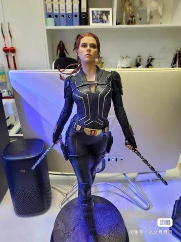 Queen Studios - Figuur - Black Widow - Plastic, Hars, Nieuw
