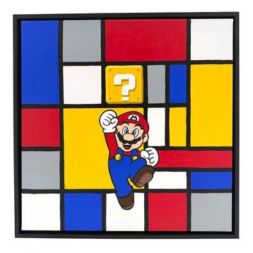 PAAPI (1986) - Super Mario Bros Land x Mondriaan (incl