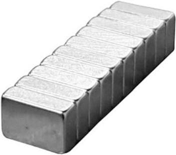 10 Neodymium blokmagneten 6 x 4 x 2 mm N45, Verzenden, Nieuw in verpakking