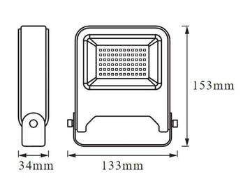 OP=OP Ledvance LED Bouwlamp 20W 3000K 1700lm wit IP65, Huis en Inrichting, Lampen | Overige, Ophalen of Verzenden, Nieuw