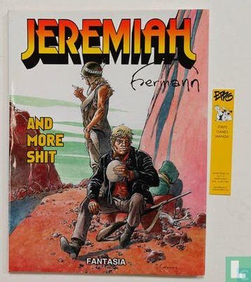 Jeremiah - And more shit - 2018, Boeken, Eén stripboek, Verzenden, Zo goed als nieuw, Huppen, Hermann.
