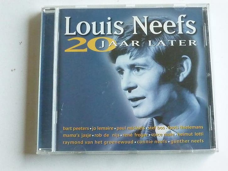 Louis Neefs - 20 jaar later, Cd's en Dvd's, Cd's | Nederlandstalig, Zo goed als nieuw, Ophalen of Verzenden