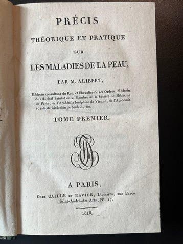 M. Alibert - Précis théorique et pratique sur les maladies