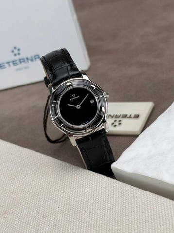 Eterna - GALAXIS Date Black Sapphire ring - 3707.41.40.1125, Nieuw