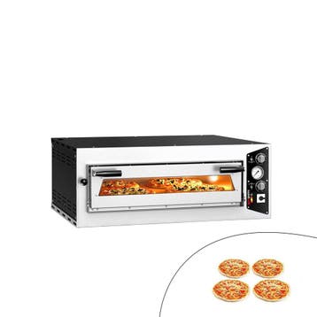 GGM Gastro | Elektrische pizzaoven Compact - (chamottebodem), Verzenden, Nieuw, GGM Gastro