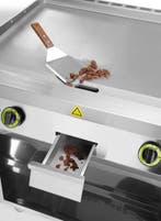 HENDI Bakplaat | Gas | Glad | Op Onderkast | Kitchen Line |, Zakelijke goederen, Horeca | Keukenapparatuur, Ophalen of Verzenden