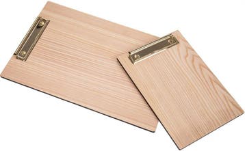 Houten (Menu) Klembord / Menukaart Clipboard - type: HFK...