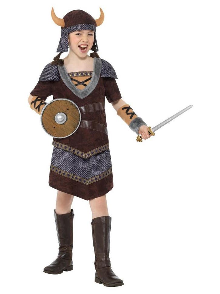 Viking Meisjespak Olla, Kleding | Dames, Carnavalskleding en Feestkleding, Nieuw, Ophalen of Verzenden