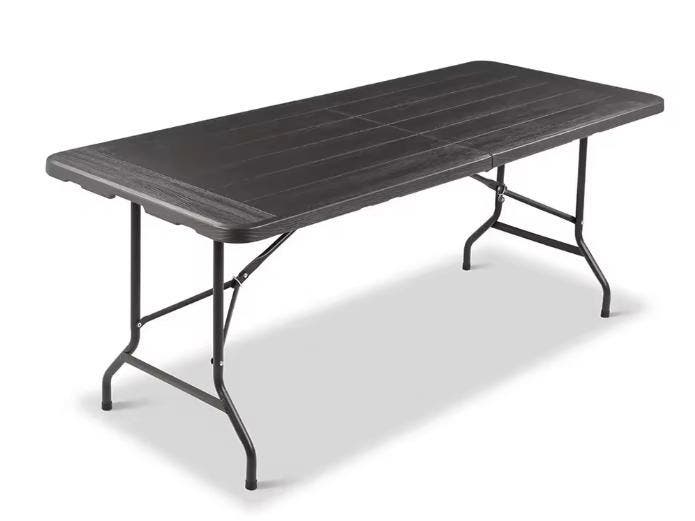Opvouwbare Eettafel 180 cm – Stevig en Voor Binnen/Buiten, Huis en Inrichting, Tafels | Salontafels, Nieuw, Verzenden