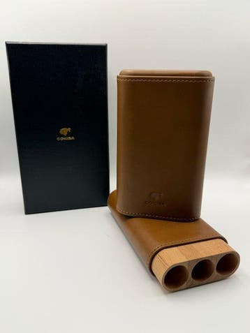 Cohiba - Zonder minimumprijs - Sigarenhouder - Cedar, Leer -, Nieuw