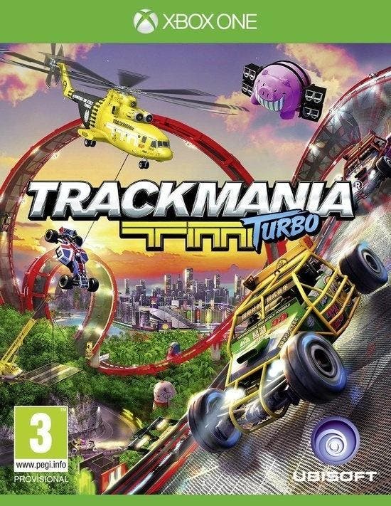 Trackmania Turbo (xbox one tweedehands game), Spelcomputers en Games, Games | Xbox One, Zo goed als nieuw, Ophalen of Verzenden