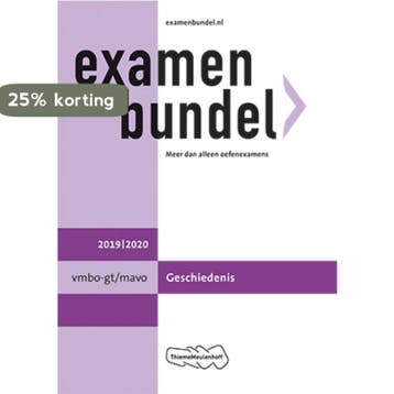 Examenbundel vmbo-gt/mavo Geschiedenis 2019/2020 E.G. Arnold, Boeken, Schoolboeken, Verzenden, Zo goed als nieuw, E.G. Arnold